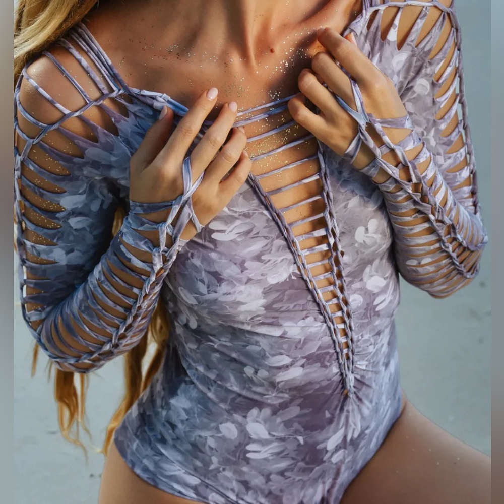 goamagic Smokey Purple Leotard